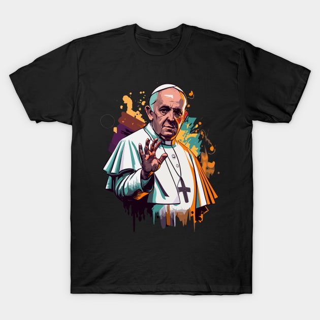 Pope Francis T-Shirt by kknows